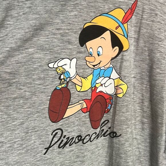 PINOCCHIO Gray Tee - Picture 4 of 5